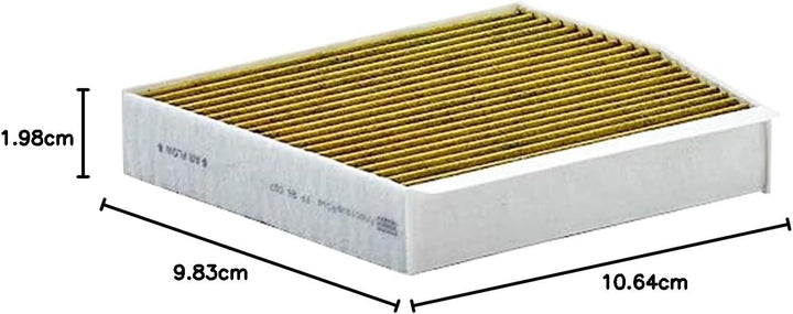 MANN-FILTER FP 26 007 Innenraumfilter – FreciousPlus Biofunktionaler Pollenfilter – Für PKW, FP
