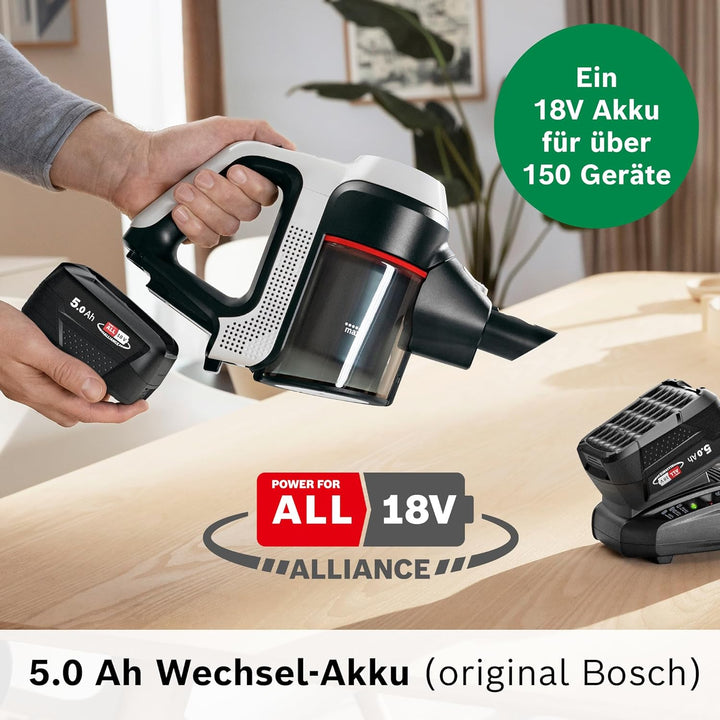 Bosch Wechselakku Power for All 18V 5.0Ah BHZUB1850, geeignet für alle kabellosen Unlimited Akku-Sta