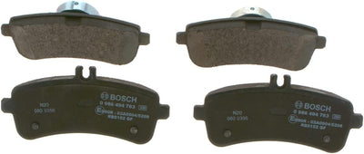 Bosch BP1937 Bremsbeläge - Hinterachse - ECE-R90 Zertifizierung - vier Bremsbeläge pro Set