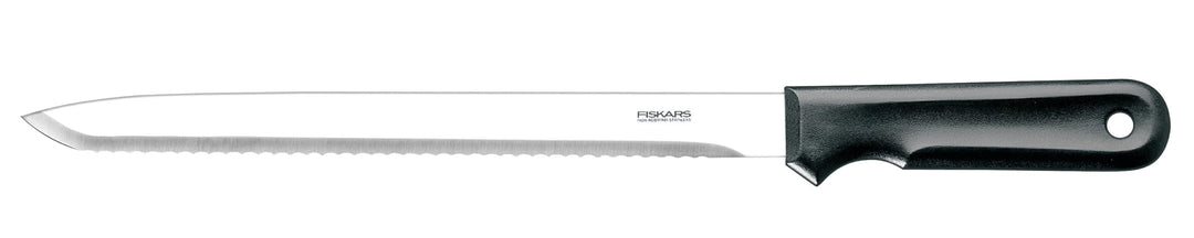 Fiskars Dämmstoffmesser, Gesamtlänge: 42 cm, Rostfreier Stahl, Schwarz, K20, 1001626
