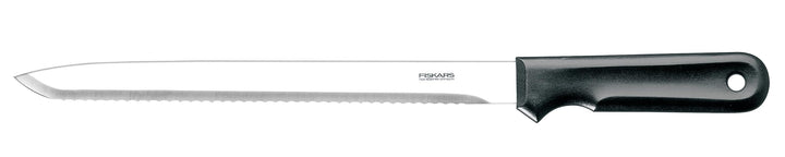 Fiskars Dämmstoffmesser, Gesamtlänge: 42 cm, Rostfreier Stahl, Schwarz, K20, 1001626