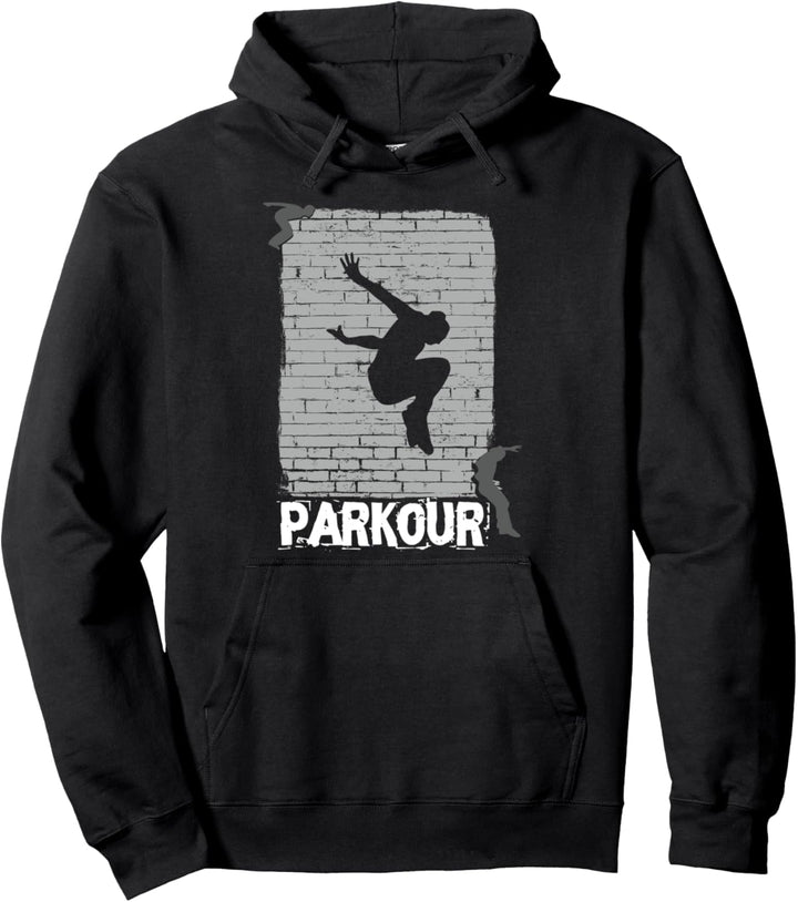 Parkour Motiv Für Freerunning Fans Pullover Hoodie