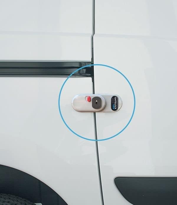 Gatelock Pro 2 Stück Nutzschloss Diebstahlsicherung Automatische und manuelle Verriegelung