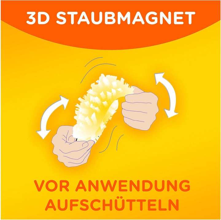 Swiffer Staubmagnet 360° Nachfüllpack 5 Tücher, Nimmt Staub, Haare & Allergene Aus Jeder Richtung Au