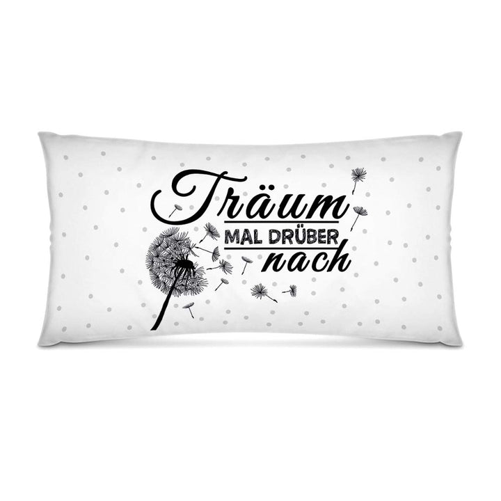 PR Print Royal XXL-Deko-Kissen mit Spruch Träum mal - 80 x 40 cm/Geschenk-Idee/Wohnen/Dekoration/Fam