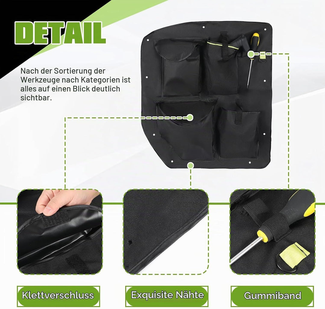Scheunentor-Aufbewahrungsorganizer kompatibel mit 2018+ Mercedes Sprinter VS30（Dual Swing Door), 2 P