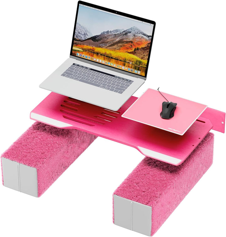 Couchmaster CYPINK, ergonomischer Laptoptisch für Couch, Sofa und Bett, extra breiter Laptop Tisch f
