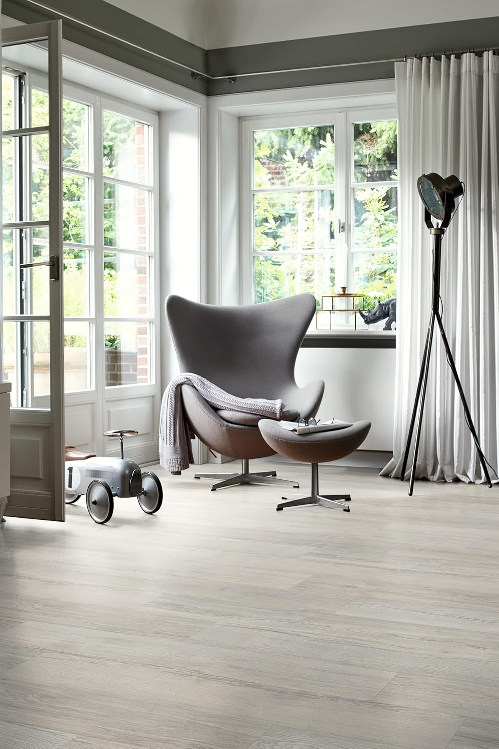 EGGER NatureSense Aqua Laminat EL2081 Elva Eiche grau 1292x193x10mm (1,746m²) 1,746m² | Boden, 1,746