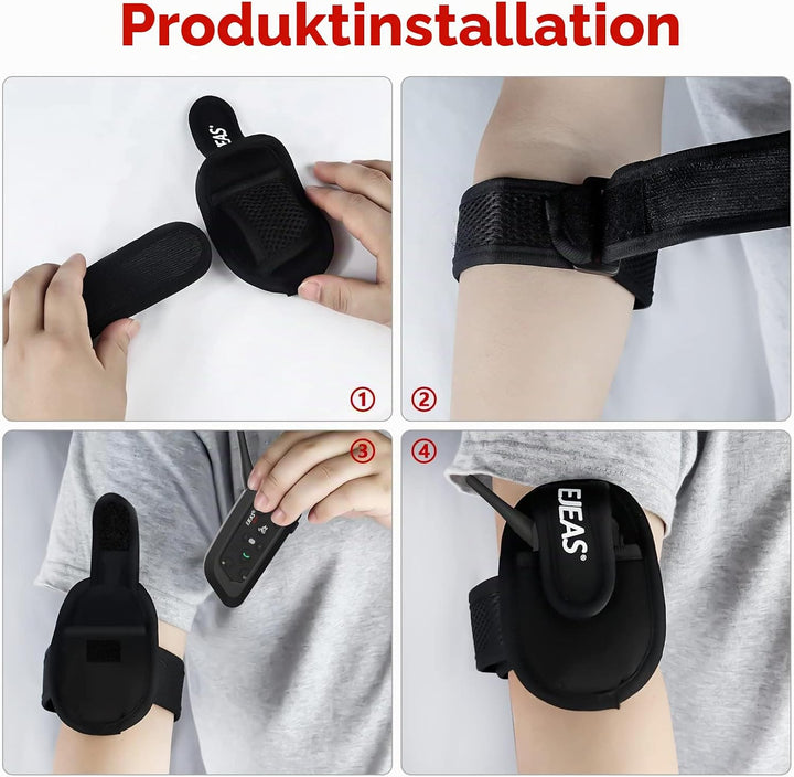 EJEAS V6C Professionelles Fussball Schiedsrichter Bluetooth Intercom Headset, 800m 2 Personen Volldu