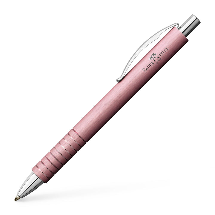 Faber-Castell 148425 - Kugelschreiber Essentio, Aluminium Rose rosé Kugelschreiber, rosé Kugelschrei