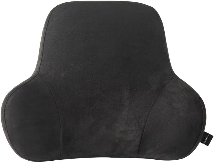Lordosenstütze Auto Lendenkissen aus Memory-Schaum mit abnehmbarem Wildleder Veloursbezug – Ergonomi