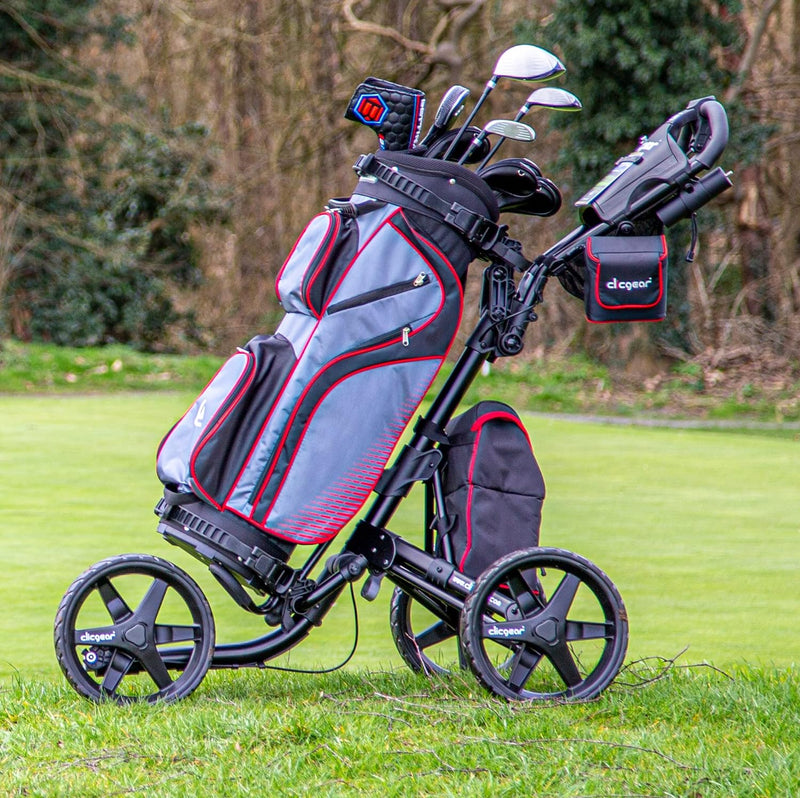 Clicgear 2015 Sports Golf-Entfernungsmesser Trolley Aufbewahrungstasche Schwarz, Schwarz