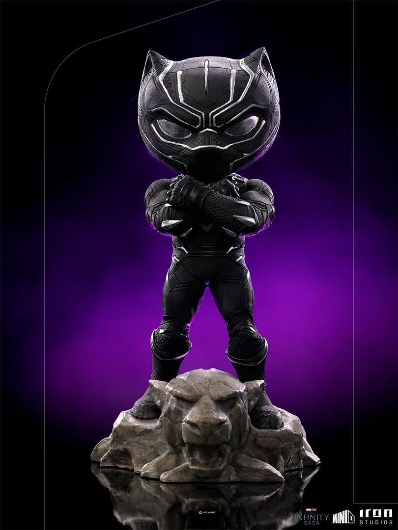 Iron Studio Marvel-Figur, Schwarzer Panther, Mini Co., 1