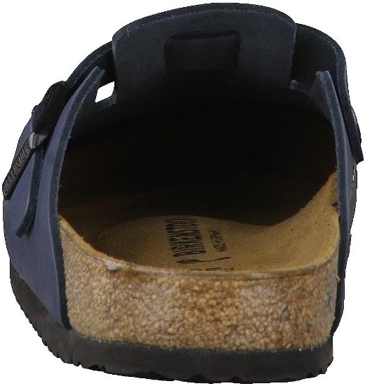 BIRKENSTOCK Herren Clogs Boston ESD 41 EU Schmal Blau, 41 EU Schmal Blau
