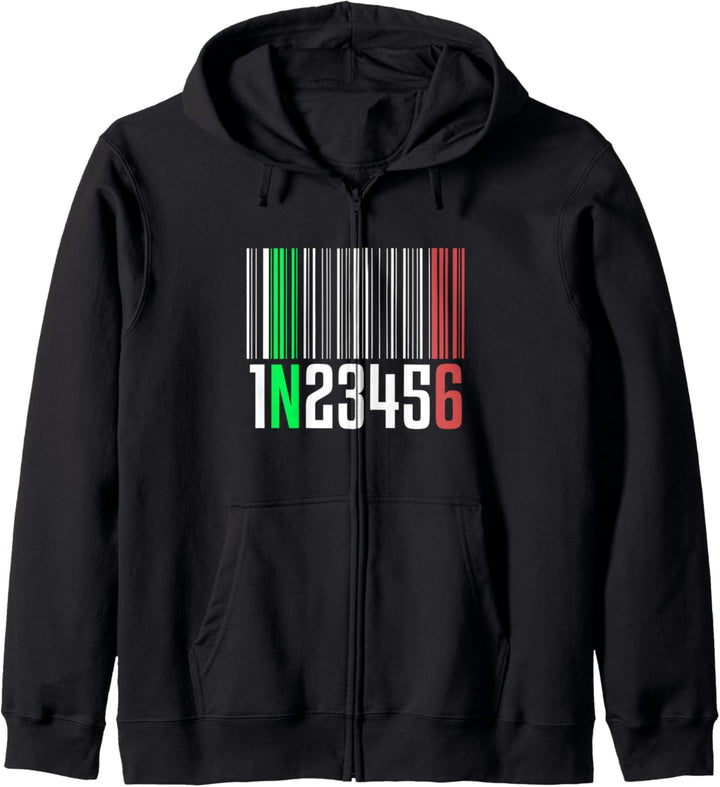 1N23456 Motorradgangschaltung Motorradfahrer Kapuzenjacke