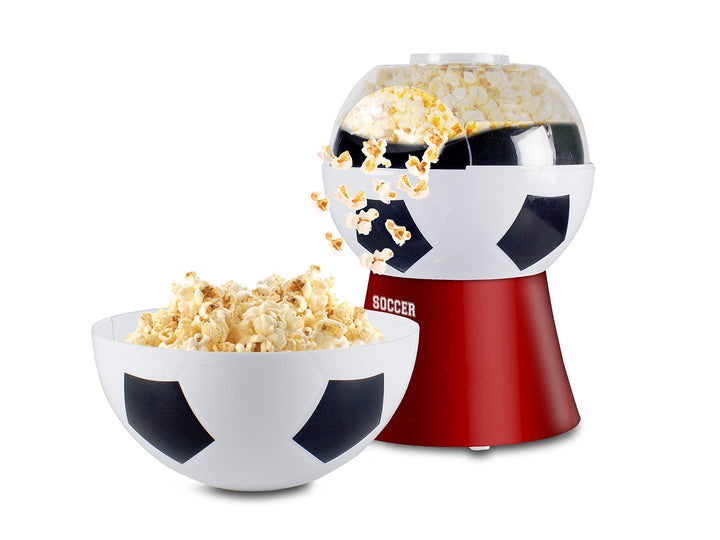 BEPER P101CUD051 Popcorn Maschine 'Football Edition' - Popcornmaschine Fettfreies in 3 Minuten,
