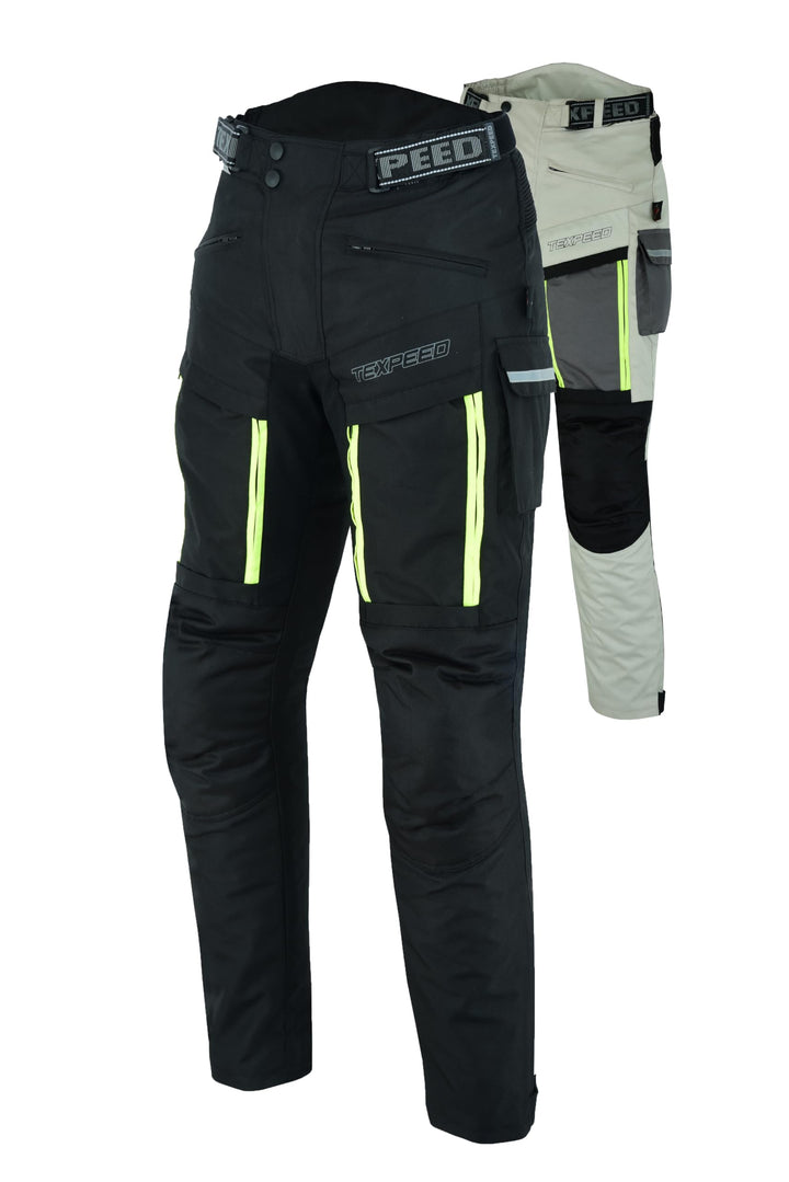 TEXPEED Motorradhose Mit Protektoren Herren - Textil Wasserdicht Motorroller Motorrad Bikerin Mit Sc
