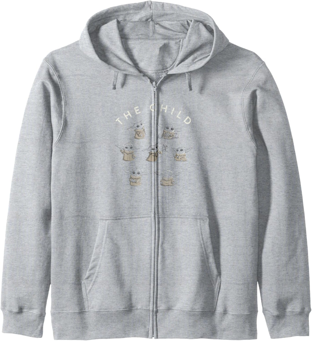 Star Wars The Mandalorian Child Circle Grid Kapuzenjacke