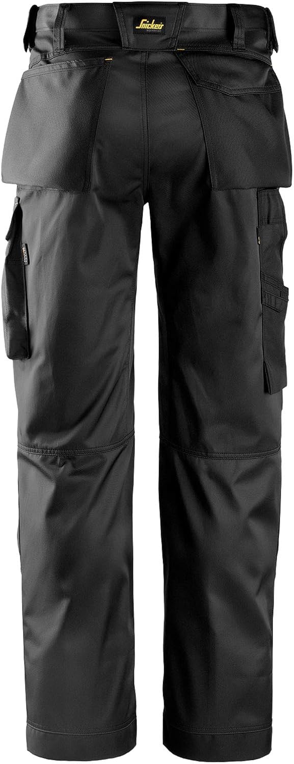 Snickers DuraTwill Hose, schwarz Gr. 54 54 Schwarz-schwarz, 54 Schwarz-schwarz
