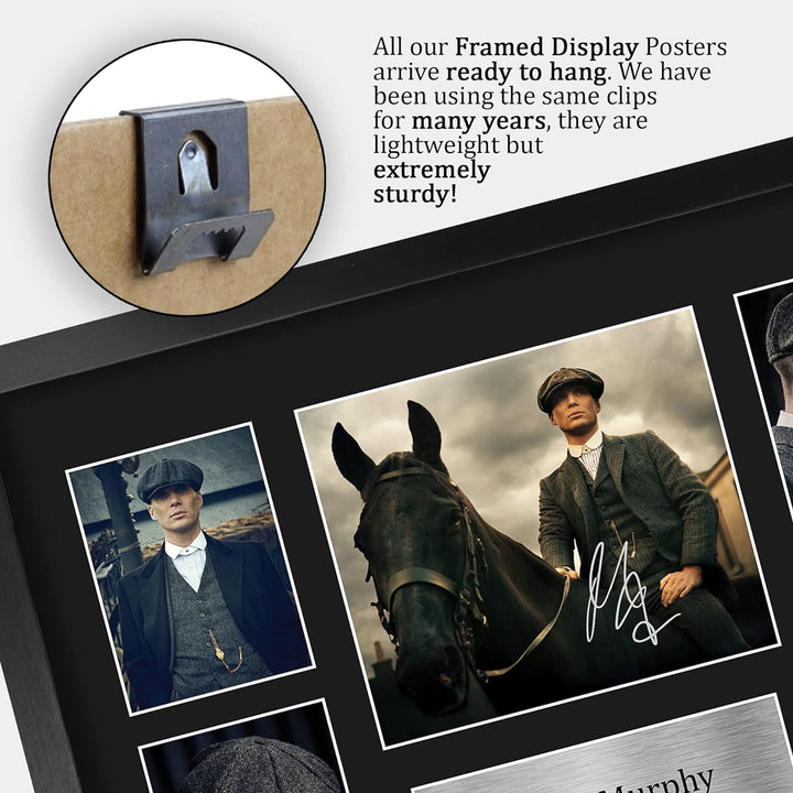 HWC Trading FR A3 Cillian Murphy Peaky Blinders Tommy Geschenke Gedruckt Signiert Autogramm Bild Für