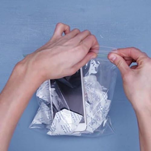 30 x 10 g E-Cron Trockenmittel Silikagel in Tyvek Päckchen. Reine, sichere und wiederverwendbare Luf