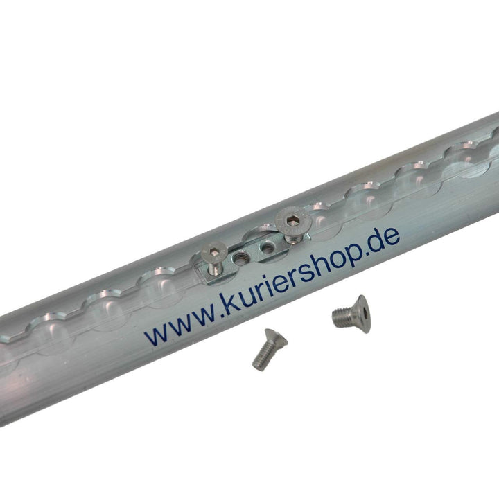 kuriershop 10 x Nutenstein mit M6 + M8 Gewinde für Airlineschiene, Stahl verzinkt