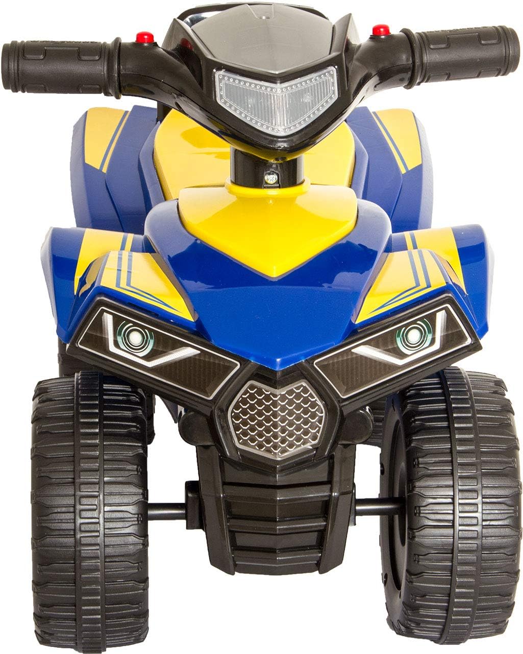 LEMODO Rutschauto blau in Quad-Optik | Rutscherfahrzeug für Kinder ab 18 Monate | Rutschfahrzeug mit