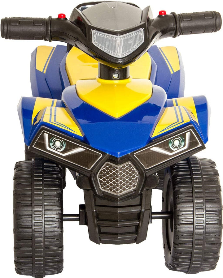 LEMODO Rutschauto blau in Quad-Optik | Rutscherfahrzeug für Kinder ab 18 Monate | Rutschfahrzeug mit