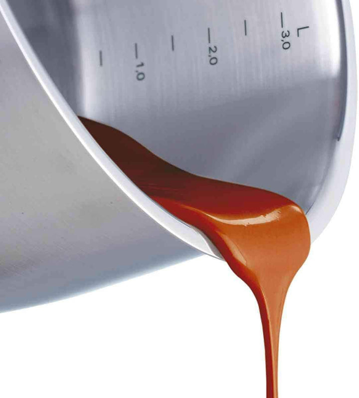 Fissler Viseo / Edelstahl-Topfset, 4-teilig, Kochtopf-Set, Töpfe mit Glas-Deckel, Induktion, alle He