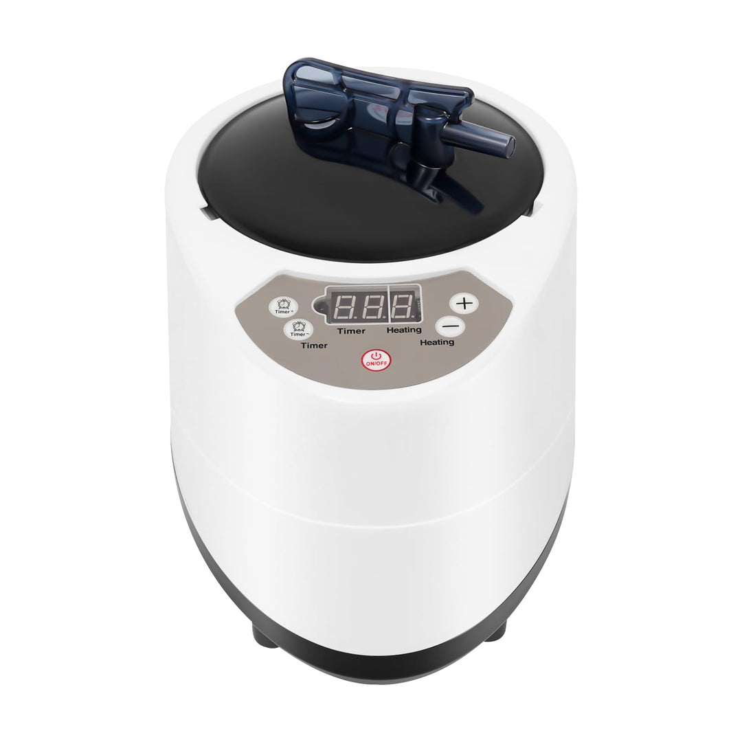 Dampfsauna, 1000W 3L Dampfsauna für Zuhause Sauna Dampferzeuger mit LED Display und Fernbedienung 9