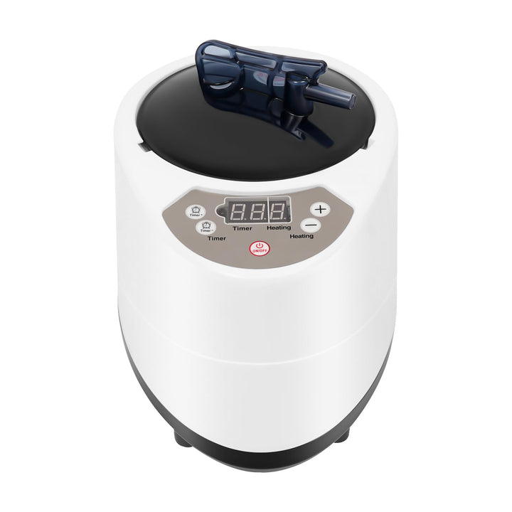Dampfsauna, 1000W 3L Dampfsauna für Zuhause Sauna Dampferzeuger mit LED Display und Fernbedienung 9