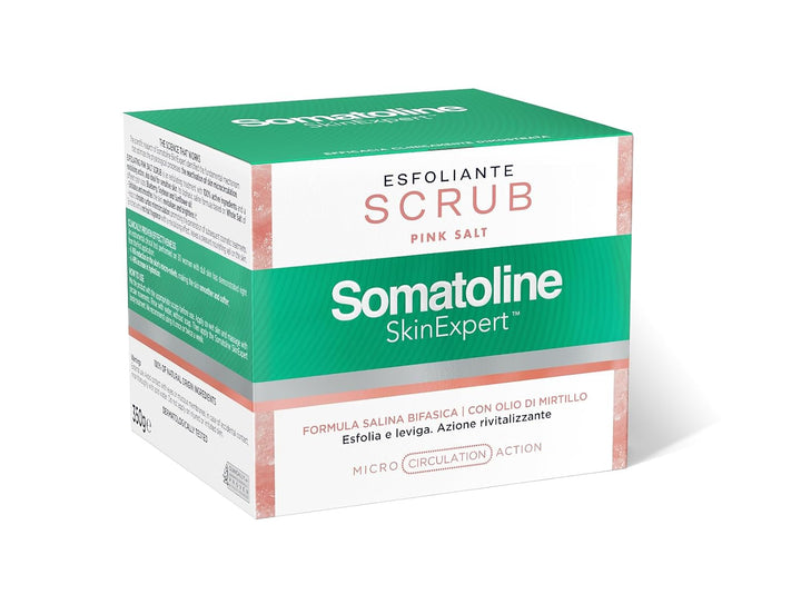 Somatoline Skin Expert Scrub Pink Salt Peeling Körper Revitalisierend, 350 g