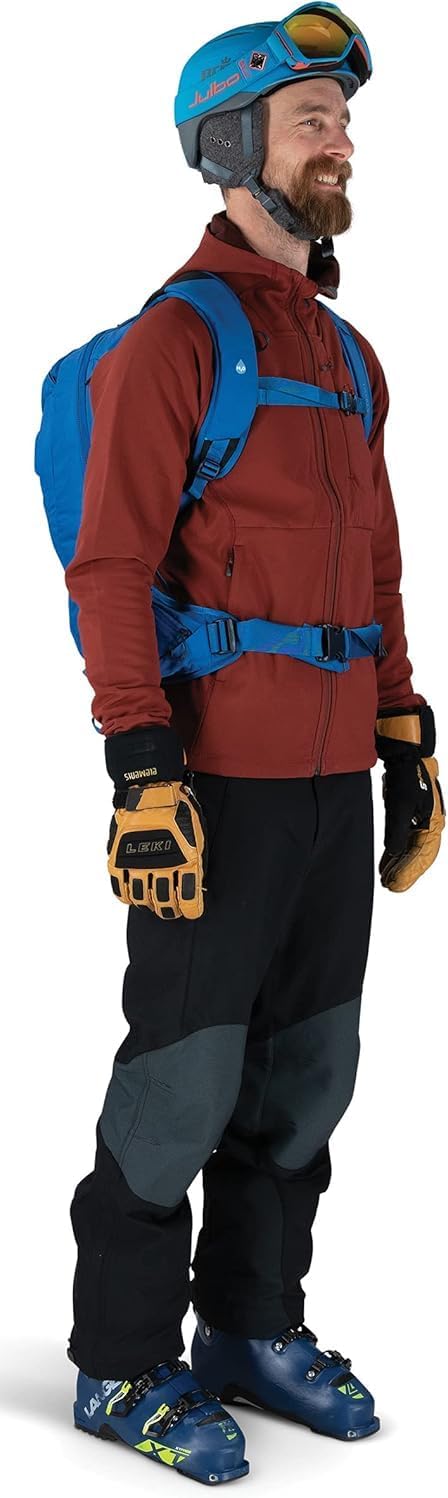 Osprey Herren Kamber 20 Rucksack Skirucksack Skitourenrucksack Alpinblau, Alpinblau