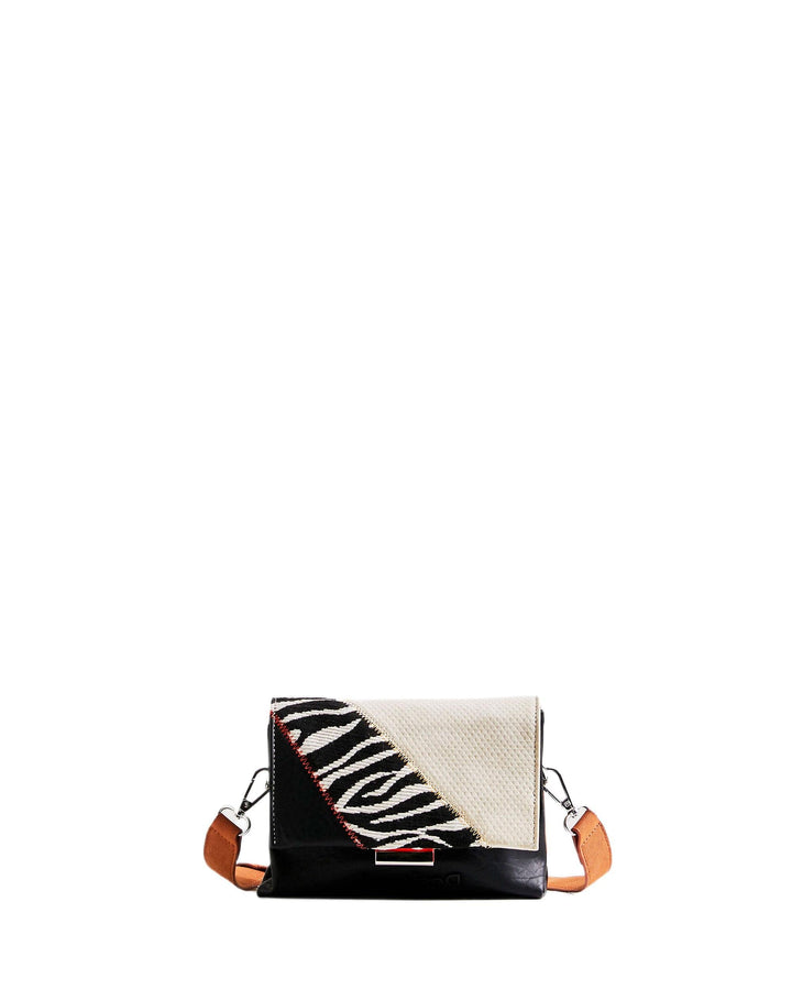 Desigual Damen Bols_Click Roda Across Body Bag, Brown, Einheitsgrösse EU