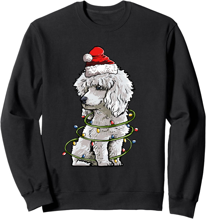 Pudel Weihnachten Geschenk X-Mas Pudel Kostüm Sweatshirt