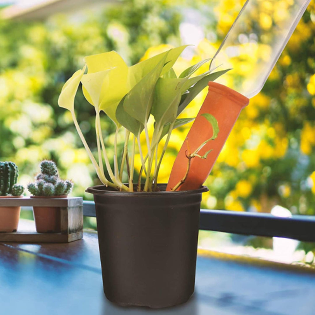 RoseFlower 8 Stücke Automatisch Keramische Bewässerung Set, Tonkegel Selbstbewässernde Spike Wassers