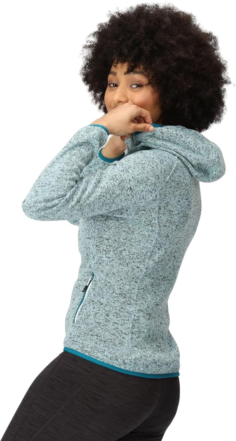 Regatta Damen Women's Newhill Hooded Fleece 36 Sea Haze, 36 Sea Haze