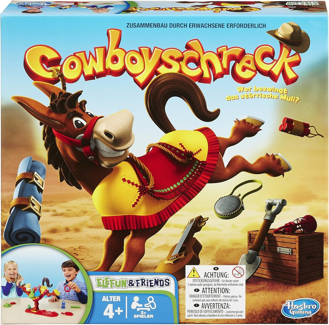 Hasbro Spiele 48380399 - Cowboyschreck, Kinderspiel Deutsche Version, Deutsche Version