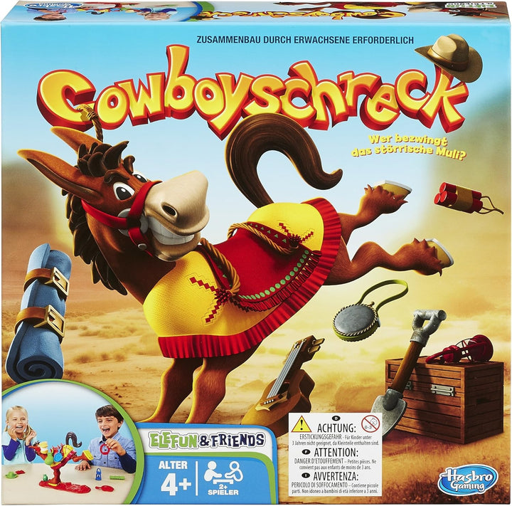 Hasbro Spiele 48380399 - Cowboyschreck, Kinderspiel Deutsche Version, Deutsche Version