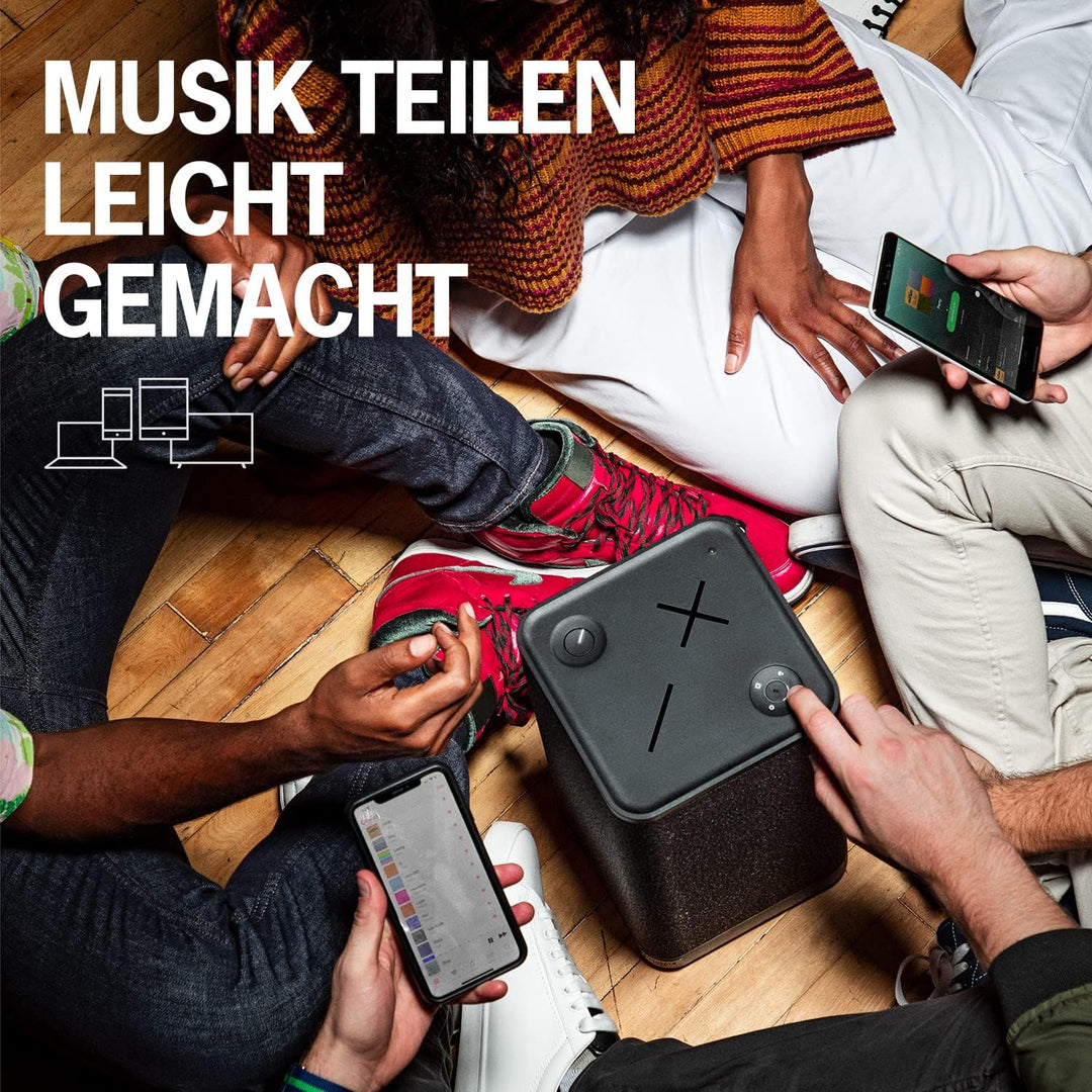Ultimate Ears HYPERBOOM Tragbarer Bluetooth-Lautsprecher - Lauter kabelloser Lautsprecher mit starke