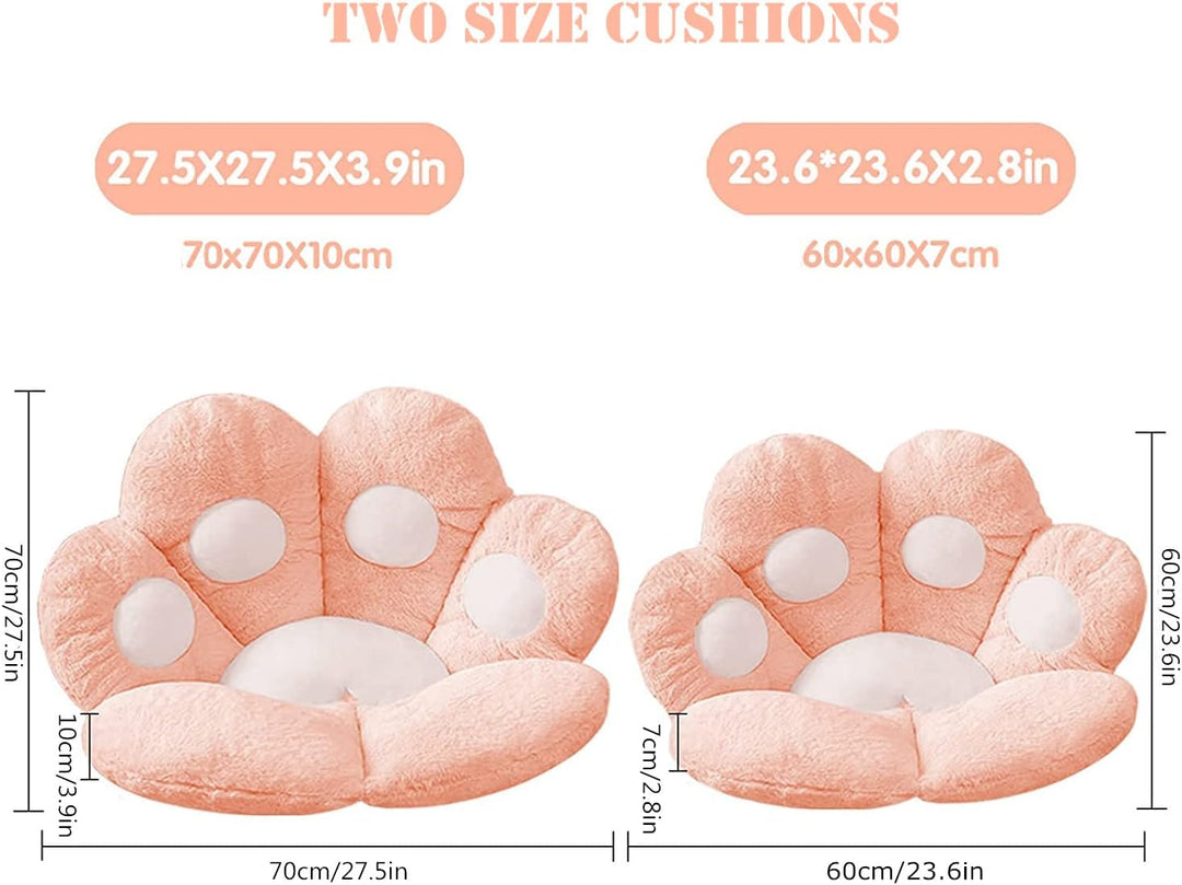 Kissen für Katzenfüsse, süsses Sitzkissen, Sofakissen für faule Sofa, Dekoration für den Aussenberei