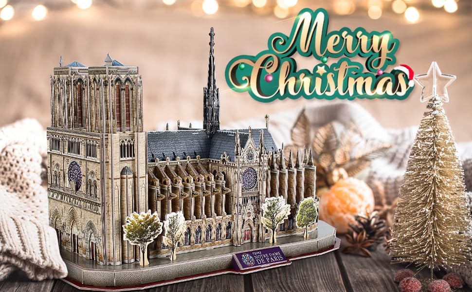 CubicFun DS0986H National Geographic-Notre Dame Notre Dame de Paris | National Geographic, Notre Dam