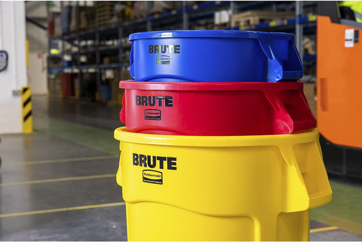 Rubbermaid Ronde Brute container 75,7 ltr, Grijs (VB002620)