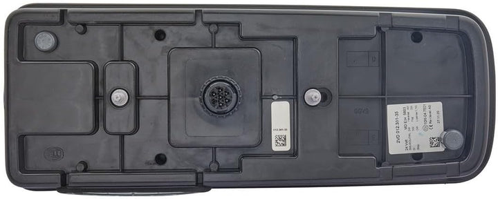 HELLA 2VD 012 381-351 Heckleuchte - Truck Full LED - LED - 24V links links DIN Stecker hinten, links