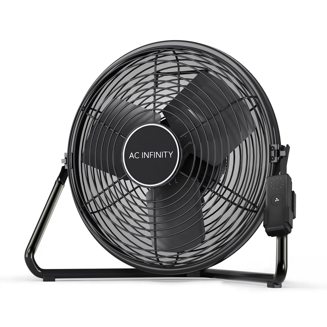 AC Infinity CLOUDLIFT S14 – Industrieller Wandventilator 350 mm mit kabellosem 10-Stufen-Drehzahlreg