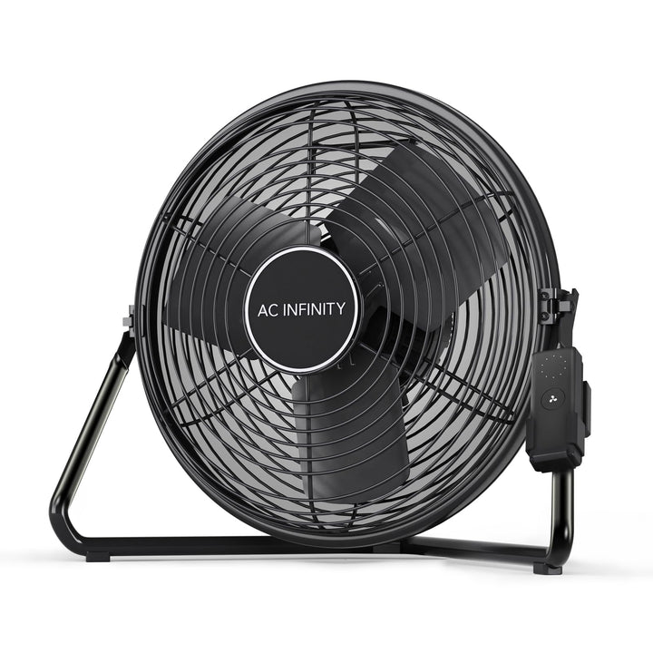 AC Infinity CLOUDLIFT S14 – Industrieller Wandventilator 350 mm mit kabellosem 10-Stufen-Drehzahlreg
