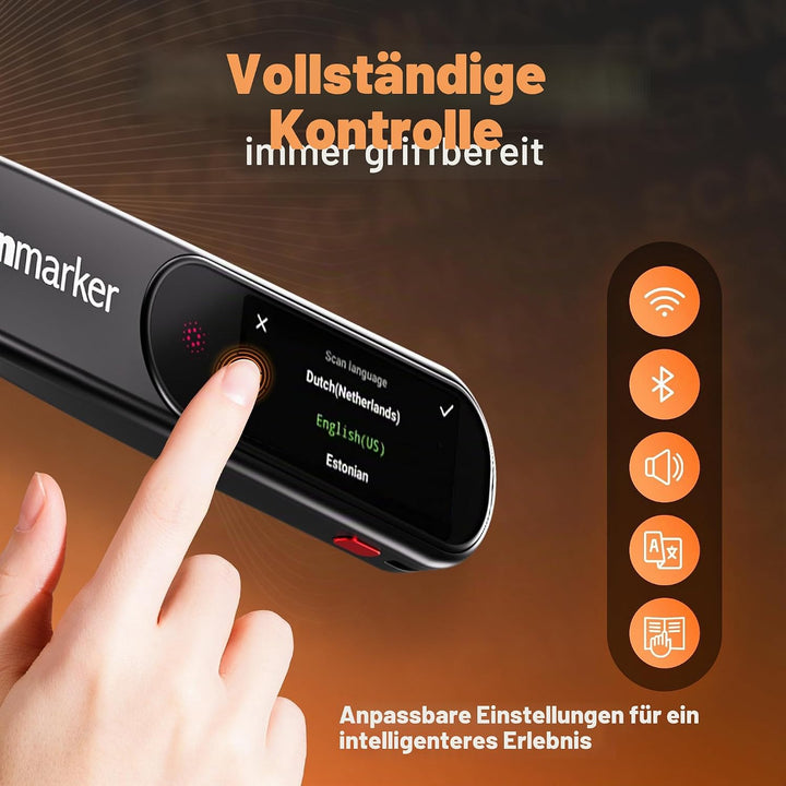 Scanmarker Pal – Stift Scanner, Übersetzungsstift & Lesestift mit Text-zu-Sprache | Übersetzer Stift