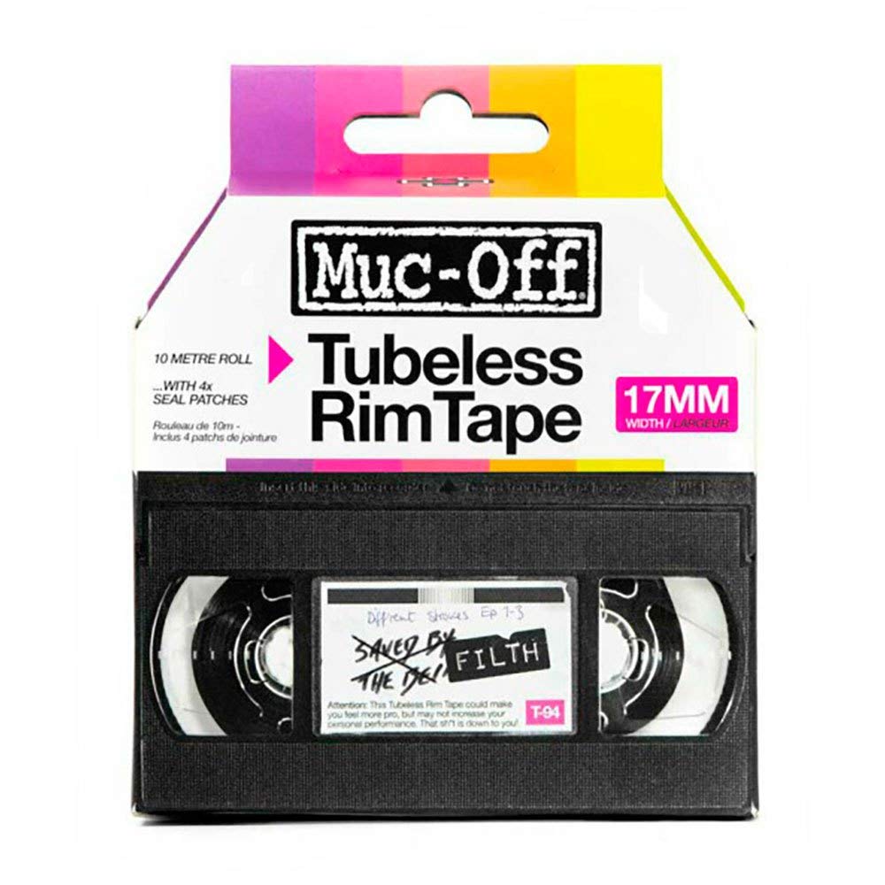 MUCOFF Muc-Off Rim Tape 50m Workshop Roll (nastro per cerchi in rotolo)-21mm Cod. 20075 (Felgenband)