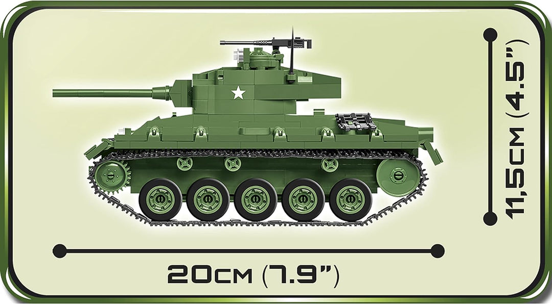 COBI 2543, Grün American Bausteine