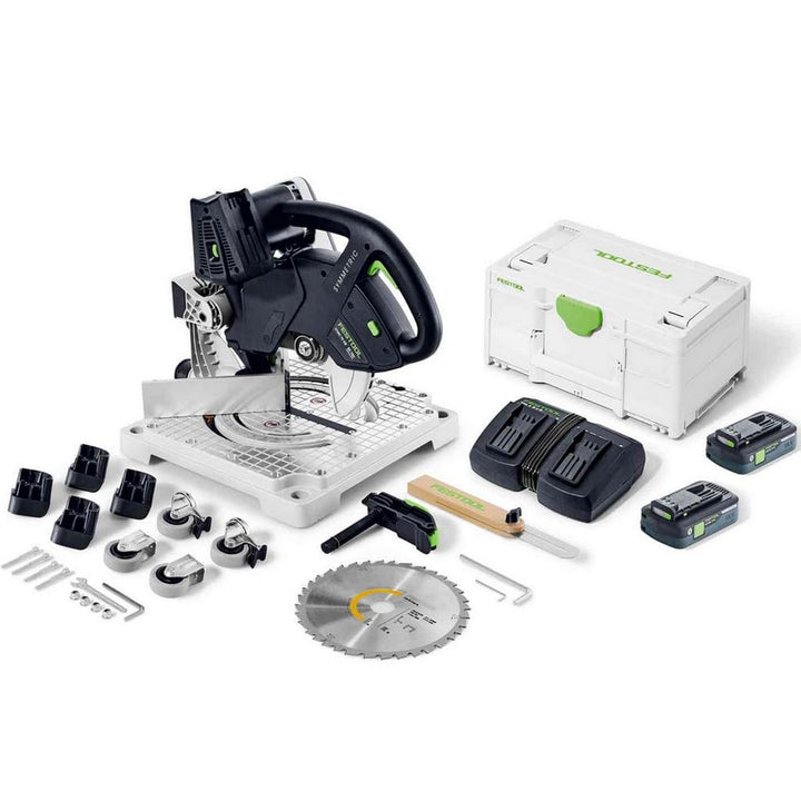 Festool Akku-Leistensäge SYMC 70 4,0 EBI-Plus SYMMETRIC 577464 (Leistensäge Werkstatt Winkelsäge) Fa